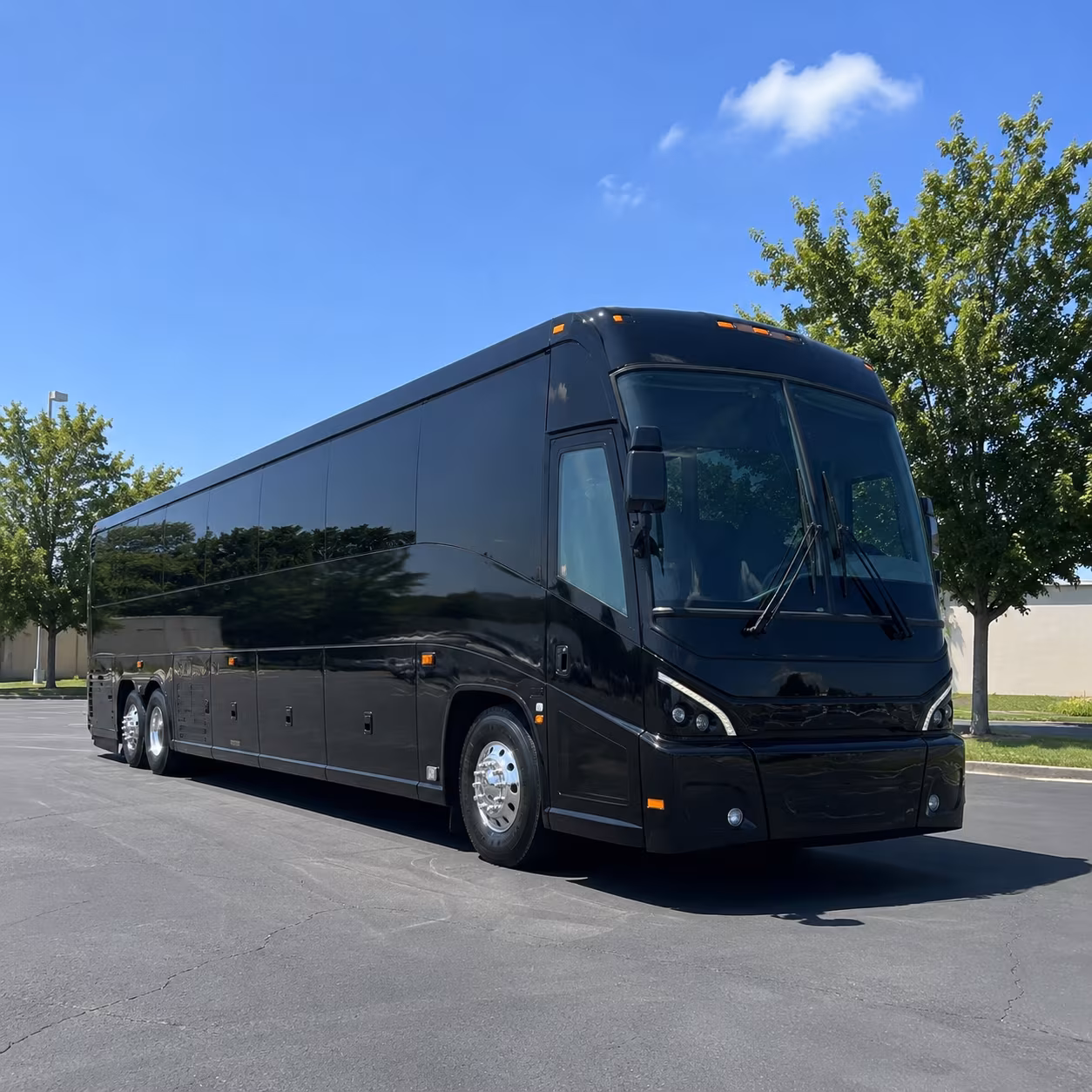 aurora 56 passenger charter bus
