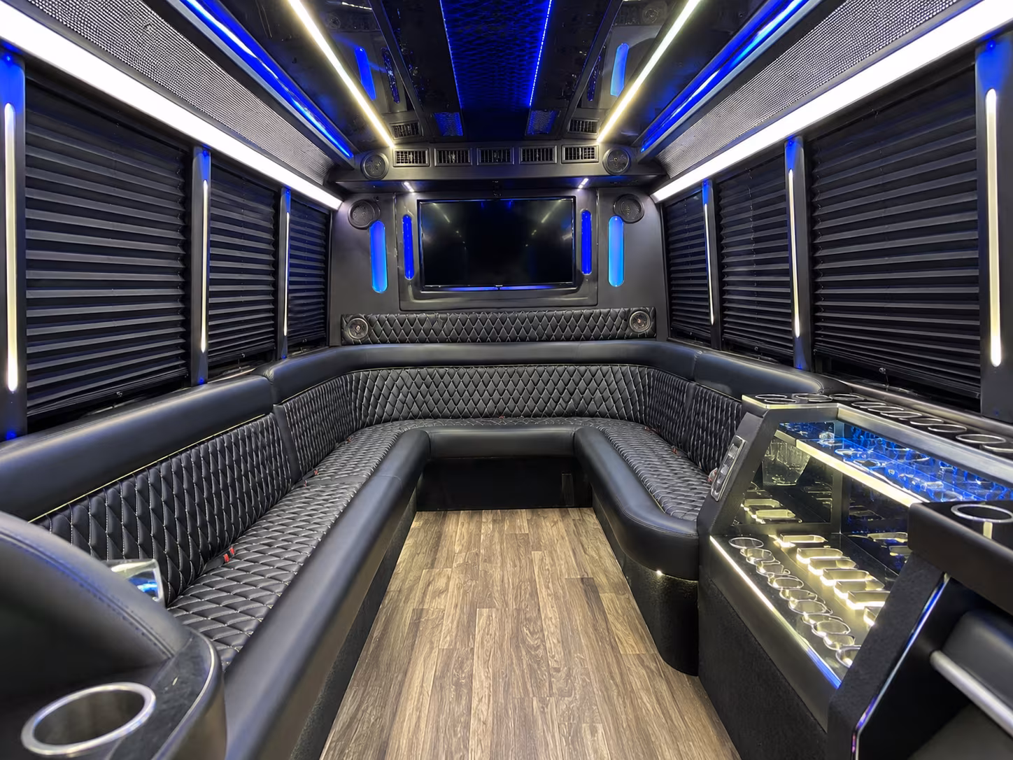 aurora night out party bus rental