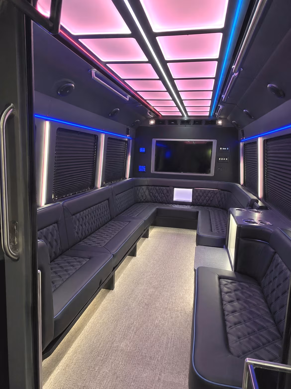 aurora nuggets party bus rental