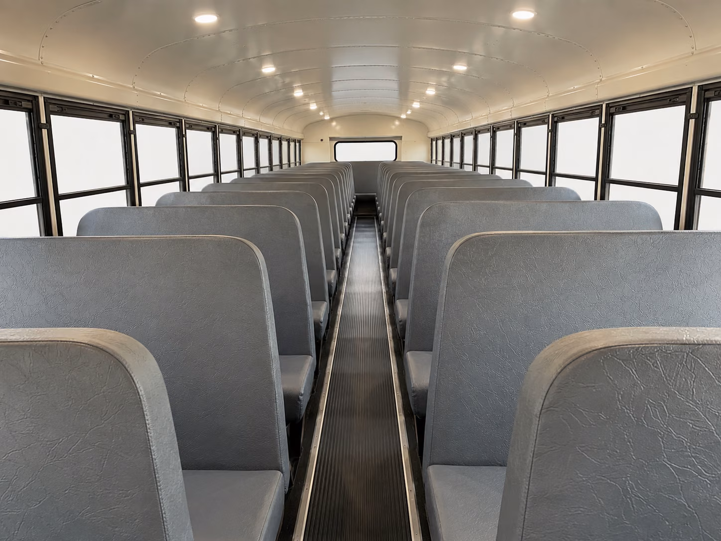 aurora school bus interior