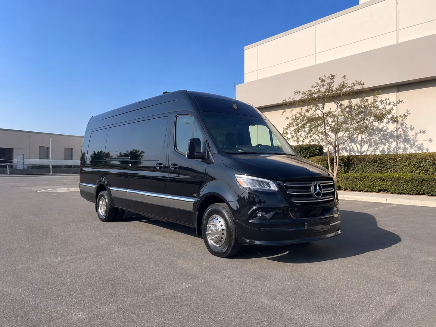 aurora sprinter van with driver