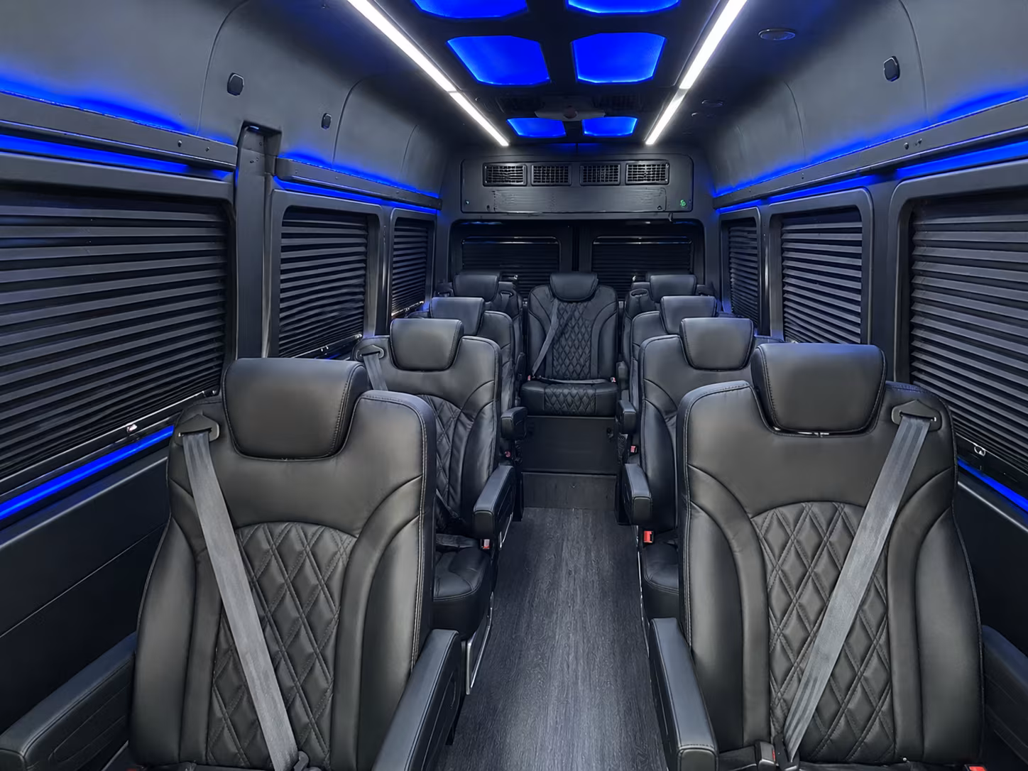 sprinter van and minibus rentals for small group airport runs in aurora